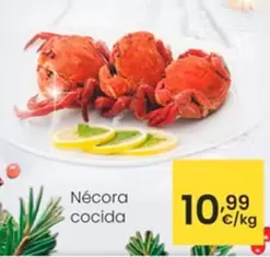 Oferta de Nécora Cocida por 10,99€ en Eroski