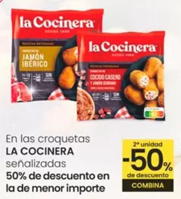 Oferta de La Cocinera - Croquetas en Eroski