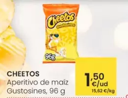 Oferta de Cheetos - Aperitivo De Maiz Gustosines por 1,5€ en Eroski