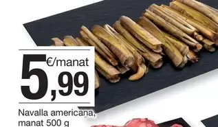 Oferta de Navalla Americana por 5,99€ en BonpreuEsclat