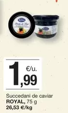 Oferta de Royal - Succedani De Caviar por 1,99€ en BonpreuEsclat