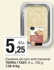 Oferta de Terra - Canelons De Carn Amb Beixamel por 5,25€ en BonpreuEsclat