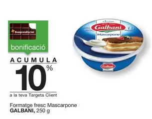 Oferta de Galbani - Formatge Fresc Mascarpone en BonpreuEsclat