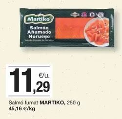 Oferta de Martiko - Salmó Fumat por 11,29€ en BonpreuEsclat