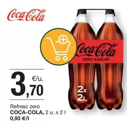 Oferta de Coca-Cola - Refresc Zero por 3,7€ en BonpreuEsclat