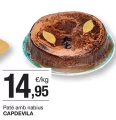 Oferta de Capdevila - Paté Amb Nabius por 14,95€ en BonpreuEsclat