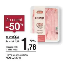 Oferta de Noel - Pernil Cuit Delizias por 2,35€ en BonpreuEsclat