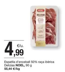 Oferta de Espatlla D'enceball 50% Raça Ibèrica Delizias por 4,99€ en BonpreuEsclat