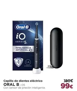 Oferta de Oral B - Cepillo De Dientes Eléctrico por 99€ en El Corte Inglés