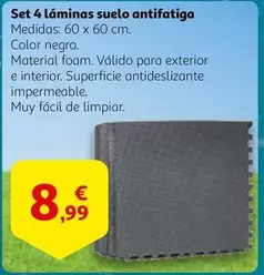 Oferta de Set 4 Láminas Suelo Antifatiga por 8,99€ en Alcampo