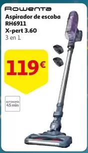 Oferta de Rowenta - Aspirador De Escoba Rh6911 X-pert 3.60 por 119€ en Alcampo