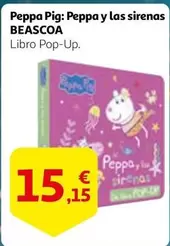 Oferta de Pop Up - Peppa Pig: Peppa y las sirenas por 15,15€ en Alcampo