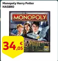 Oferta de Monopoly -  Harry Potter por 34,05€ en Alcampo