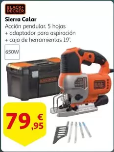 Oferta de Black & Decker - Sierra Calar por 79,95€ en Alcampo