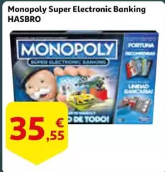 Oferta de Monopoly -  Super Electronic Banking por 35,55€ en Alcampo