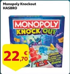 Oferta de Monopoly -  Knockout por 22,7€ en Alcampo