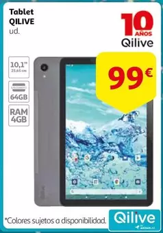 Oferta de Qilive - Tablet por 99€ en Alcampo