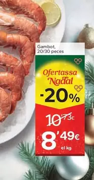 Oferta de Gambot  por 8,49€ en Caprabo