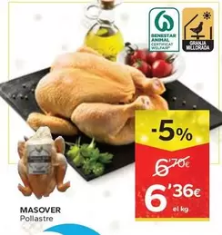 Oferta de Mosover - Pollostre por 6,36€ en Caprabo