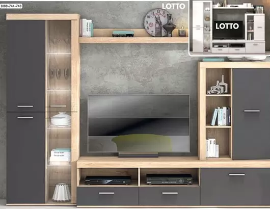 Oferta de Lotto - Mueble De Salon por 439,95€ en BricoCentro