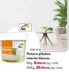 Oferta de Atb - Pintura Plástica Interior Blanca por 8,5€ en BricoCentro