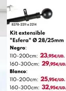 Oferta de Kit Extensible "Esfera"  por 23,95€ en BricoCentro