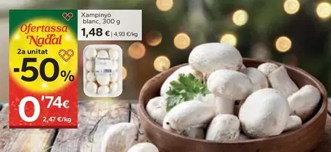 Oferta de Xampinyo Blanc por 1,48€ en Caprabo