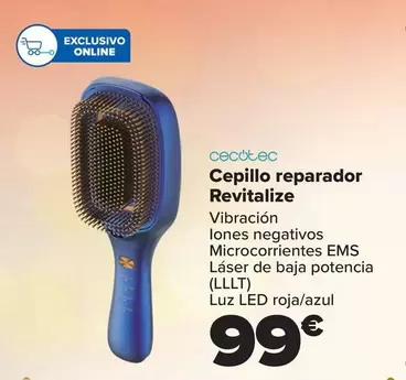 Oferta de Cecotec - Cepillo Reparador Revitalize por 99€ en Carrefour