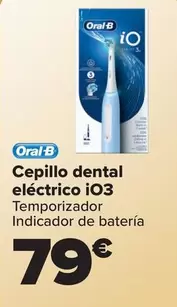 Oferta de Oral B - Cepillo Dental Eléctrico I03 por 79€ en Carrefour