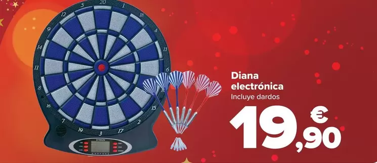 Oferta de Diana Electronica por 19,9€ en Carrefour