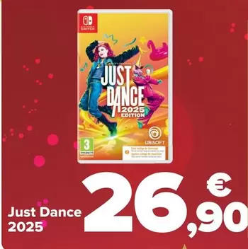 Oferta de Nintendo SWITCH - Just Dance por 26,9€ en Carrefour