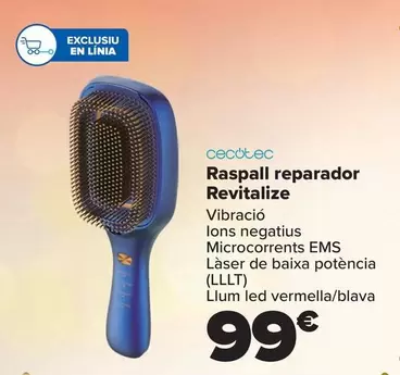 Oferta de Cecotec - Cepillo Reparador Revitalize por 99€ en Carrefour