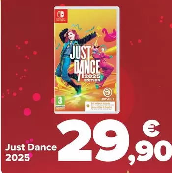 Oferta de Nintendo SWITCH - Just Dance por 29,9€ en Carrefour