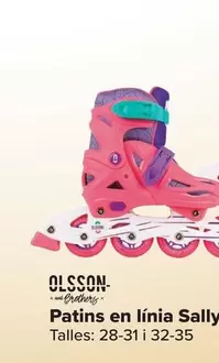 Oferta de Olsson - Patin En Línea Sally por 29,9€ en Carrefour