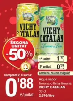 Oferta de Vichy -  Catalan por 0,88€ en SPAR Fragadis