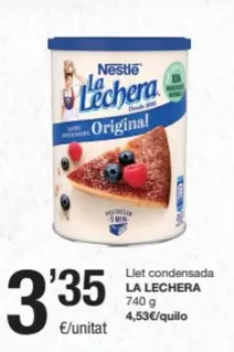 Oferta de La Lechera - Llet Condensada por 3,35€ en SPAR Fragadis