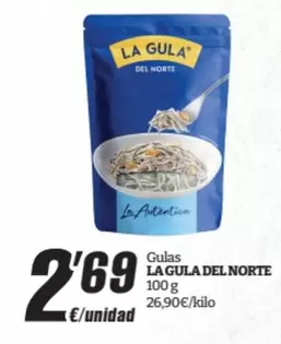 Oferta de La Gula del Norte - Gulas por 2,69€ en SPAR Fragadis