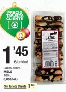 Oferta de MELS - Lazos Cebra por 1,45€ en SPAR Fragadis