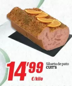 Oferta de Silueta -  De Pato por 14,99€ en SPAR Fragadis