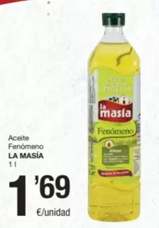 Oferta de La Masía - Aceite Fenómeno por 1,69€ en SPAR Fragadis