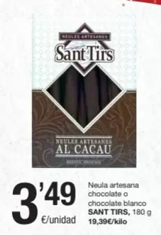 Oferta de Blanco - Neula Artesana Chocolate O Chocolate por 3,49€ en SPAR Fragadis