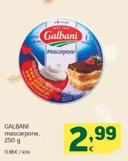 Oferta de Galbani - Mascarpone por 2,99€ en HiperDino