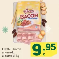 Oferta de Elpozo - Bacon Ahumado por 9,95€ en HiperDino