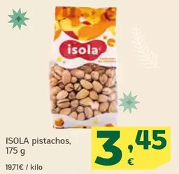 Oferta de Isola - Pistachos por 3,45€ en HiperDino