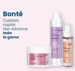 Oferta de Bonté - Cuidado Capilar Hair Advance Toda La Gama en Clarel