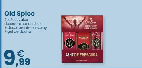 Oferta de Disfruta - Set Festivales Desodorante En Stick + Desodorante En Spray + Gel De Ducha por 9,99€ en Clarel