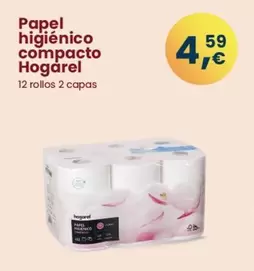 Oferta de Papel Higienico Compacto por 4,59€ en Clarel