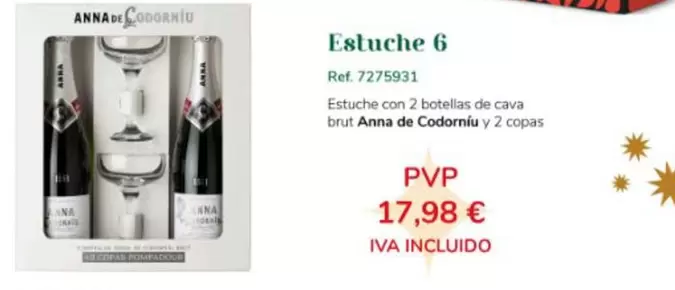 Oferta de Pompadour - Estuche 6 por 17,98€ en Consum