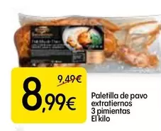 Oferta de Pavo - Paletilla De  Extratiernos 3 Pimientas por 8,99€ en Dialprix