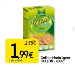 Oferta de Gullón - Galleta Maria Ligera por 1,99€ en Dialprix